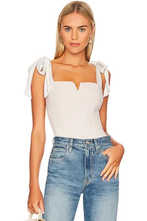 Free People Body lola en color blanco talla L en - White. Talla L (también en M, S, XL, XS).