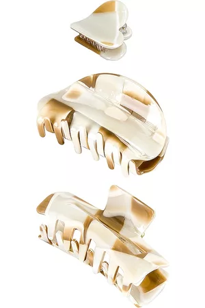 8 Other Reasons Set de pinzas en color marrón talla all en - Brown. Talla all.