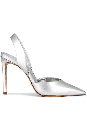 Schutz Tacón lou en color plateado metálico talla 10 en - Metallic Silver. Talla 10 (también en 11, 9, 9.5).