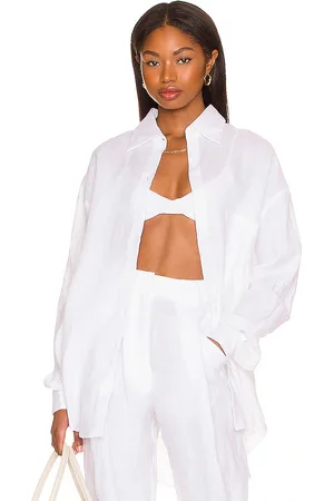 AEXAE Linen woven shirt en color talla XL en - White. Talla XL (también en L, M).