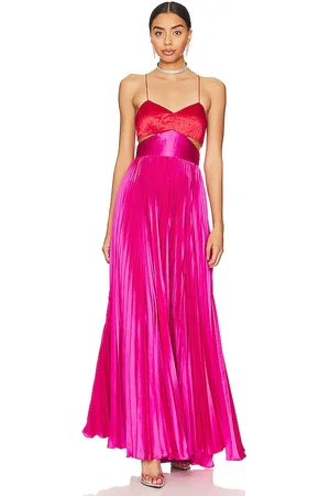 AMUR Vestido largo elodie en color fucsia talla 10 en - Fuchsia. Talla 10 (también en 2, 4, 6).