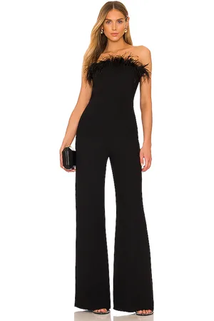 Amanda Uprichard Mono largo amiah x revolve en color talla L en - Black. Talla L (también en M, S, XS).