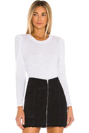 VERONICA BEARD Camiseta mason en color talla L en - White. Talla L (también en M, S, XL, XS).