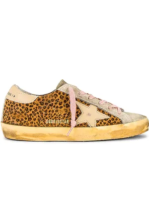 Golden Goose Zapatilla deportiva superstar en color marrón talla 36 en Maculated Brown Ivory & Warm Sand - Brown. Talla 36 (también en