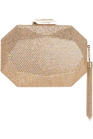 Olga Berg Estuche tilly hotfix en color oro metálico talla all en - Metallic Gold. Talla all.