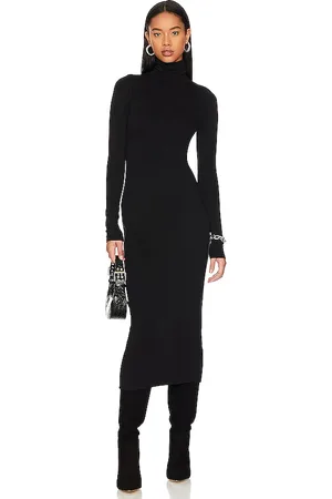 AFRM Vestido imogen en color talla 2X en - Black. Talla 2X (también en L, M, S, XL, XS, XXL, XXS).