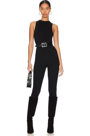 AFRM X revolve kiki jumpsuit en color talla 1X en - Black. Talla 1X (también en 2X, 3X, XXS).