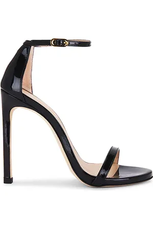 Stuart Weitzman Tacón nudist en color negro talla 10 en - Black. Talla 10 (también en 6.5, 7, 7.5).