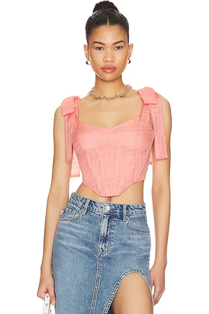 MAJORELLE Martina corset top en color talla M en - . Talla M (también en S, XS).