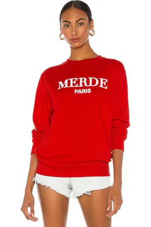 DEPARTURE Sudadera merde en color talla L en - Red. Talla L (también en M).