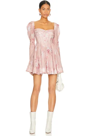 Bardot Minivestido evermore floral en color rosado talla 10 en - Pink. Talla 10 (también en 2, 4, 6, 8).