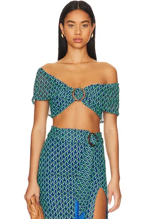 House of Harlow X revolve didier top en color azul talla M en - Blue. Talla M (también en S).
