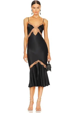 CAMI Vestido florentina en color talla 4 en - Black. Talla 4 (también en 8).
