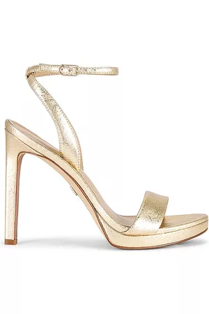 Tacones color oro hot sale