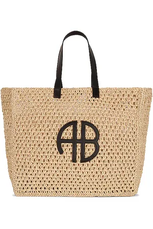 ANINE BING Bolso tote rio en color neutral talla all en - Neutral. Talla all.