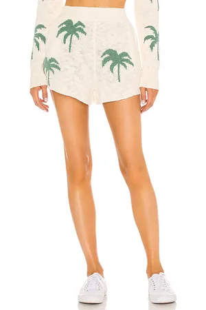 Show Me Your Mumu Boardwalk shorts en color blanco talla L en - White. Talla L (también en S).