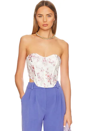 Bardot Gracious corset bustier en color blanco talla 12 en - White. Talla 12 (también en 8).
