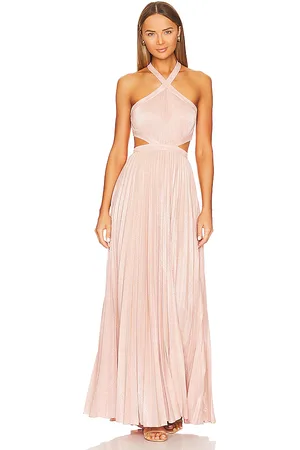 BCBG Max Azria Vestido largo en color rubor talla 10 en - Blush. Talla 10 (también en 12, 14, 8).