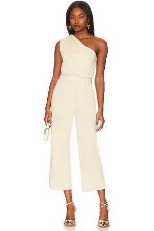 Free People Avery jumpsuit en color crema talla 12 en - Cream. Talla 12 (también en 4).