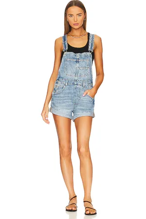 Free People Peto we the free ziggy en color denim claro talla L en - Denim-Light. Talla L (también en XL).