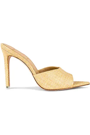 BLACK SUEDE STUDIO Pantunfla bella en color bronce talla 10 en - Tan. Talla 10 (también en 9.5).