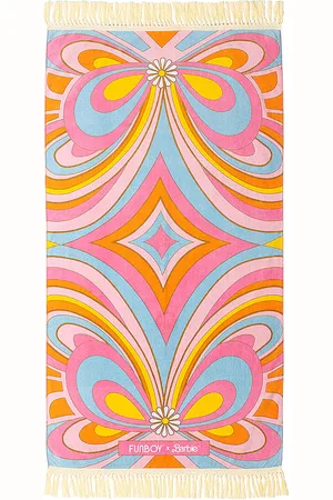 FUNBOY Toalla de playa barbie en color rosado talla all en N/A - Pink. Talla all.