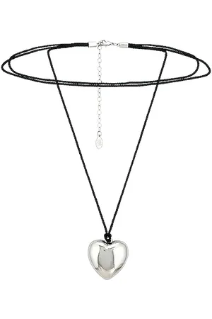 8 Other Reasons Gargantilla metallic heart en color metálico talla all en - Metallic Silver. Talla all.