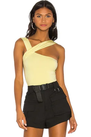 h:ours Body de un hombro halsey en color amarillo talla L en - Yellow. Talla L (también en S, XL, XXS).