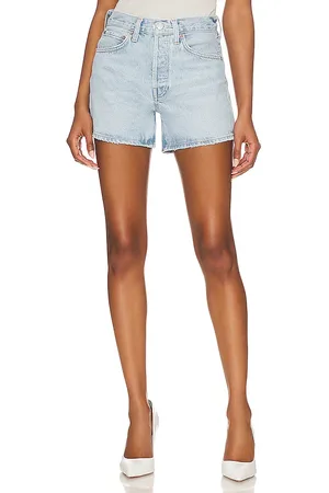AGOLDE Short largo parker en color denim claro talla 30 en - Denim-Light. Talla 30 (también en 31, 32, 33, 34).