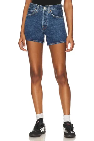 AGOLDE Short largo parker en color denim-dark talla 32 en - Denim-Dark. Talla 32 (también en 31, 33).