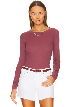 LA Made Camiseta en color burgundy talla XL en - Burgundy. Talla XL (también en XS).