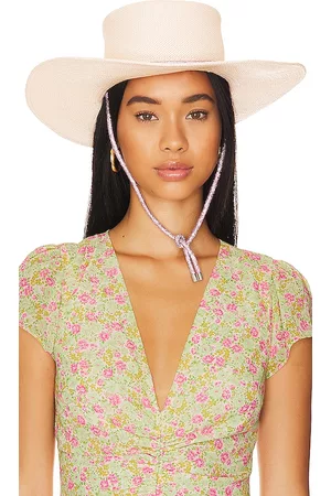 GLADYS TAMEZ MILLINERY Mujer Sombreros vaqueros - Sombrero de cowboy en color crema talla L en - Cream. Talla L (también en M, S, XS).