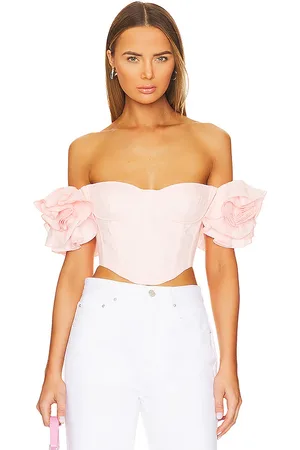 Bardot Sigma corset top en color rubor talla 10 en - Blush. Talla 10 (también en 6, 8).