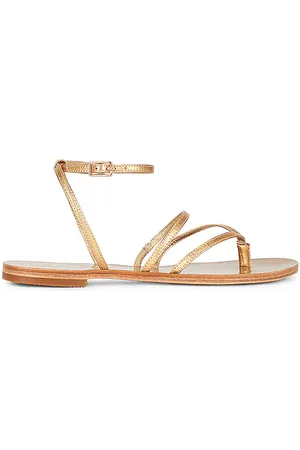 Raye Sandalia void en color oro metálico talla 6.5 en - Metallic Gold. Talla 6.5 (también en 7).