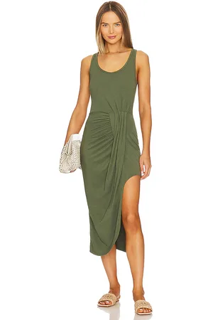 Bobi Vestido en color verde oliva talla L en - Olive. Talla L (también en XS).