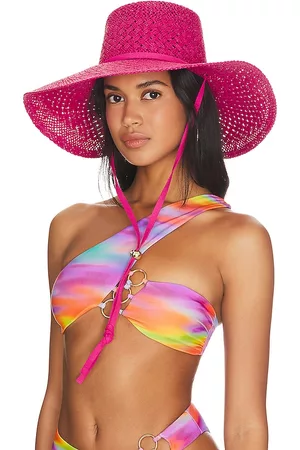 Lele Sadoughi Mujer Sombreros - Sombrero brielle en color talla all en - Fuschia. Talla all.