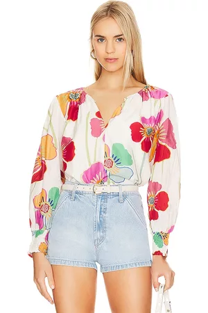 Graham & Spencer Mujer Blusas - Blusa avery en color crema talla L en - Cream. Talla L (también en M, S, XS).