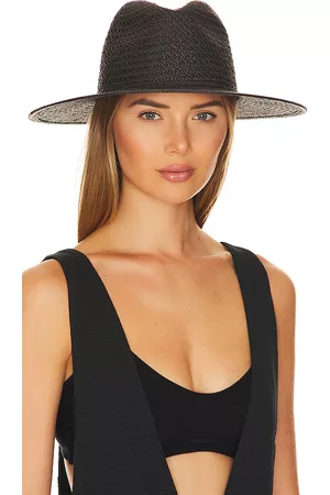 Hat Attack Mujer Sombreros - Sombrero luxe vented en color talla all en - Black. Talla all.