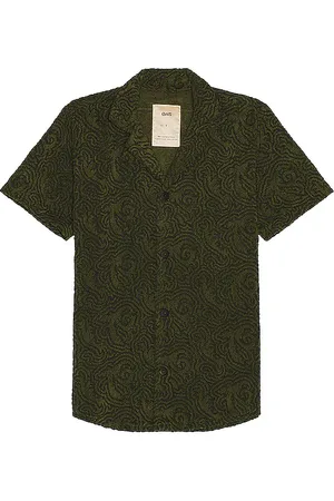 Oas Camisa en color verde talla L en - Green. Talla L (también en M, S, XL/1X).