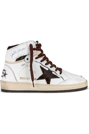 Golden Goose Zapatilla deportiva sky star en color blanco talla 37 en White Beige & Chocolate Brown - White. Talla 37 (también en 38, 3