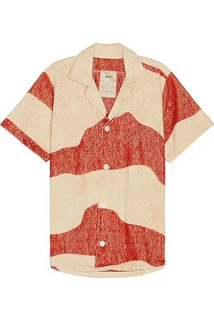 Oas Camisa en color rojo talla M en - Red. Talla M (también en S).