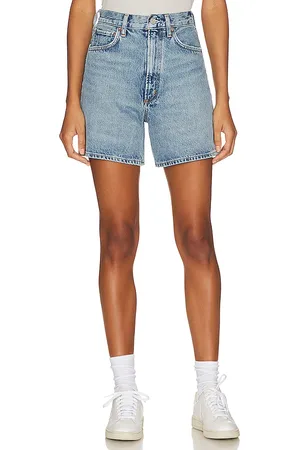 AGOLDE Stella short en color denim-medium talla 23 en - Denim-Medium. Talla 23 (también en 32).