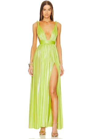 Bronx and Banco Vestido largo goddess en color verde talla L en - Green. Talla L (también en M).
