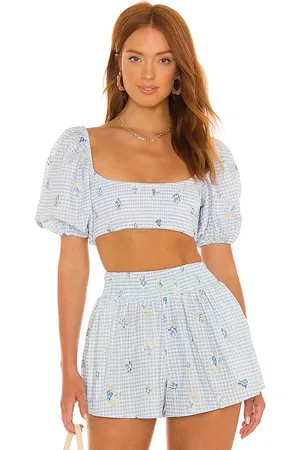 MAJORELLE Key west top en color azul talla L en - Blue. Talla L (también en XL).
