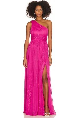 LIKELY Vestido largo nixon en color talla 0 en - Fuchsia. Talla 0 (también en 00).