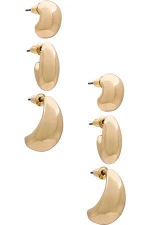 8 Other Reasons Conjunto de aros en color oro metálico talla all en - Metallic Gold. Talla all.