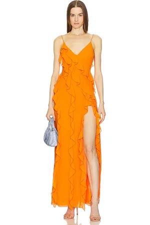 NBD Vestido largo nehna en color naranja talla S en - Orange. Talla S (también en XS).