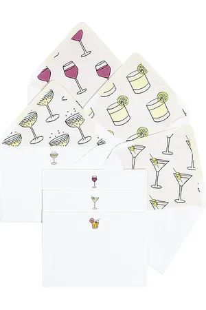 Dear Annabelle Conjunto de tarjetas happy hour en color blanco talla all en N/A - White. Talla all.