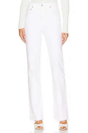 GRLFRND Melanie high rise boot cut en color blanco talla 30 en - White. Talla 30 (también en 31).
