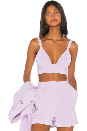 Song of Style Lou top en color lavanda talla L en - Lavender. Talla L (también en XL).